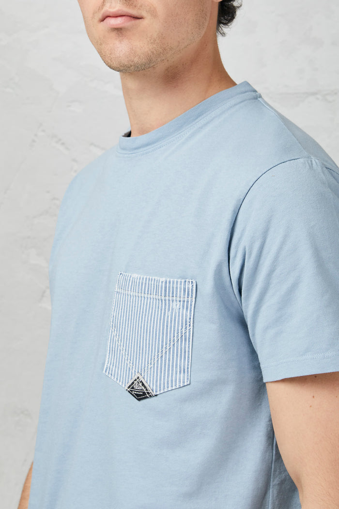 Pocket t-shirt in jersey-2