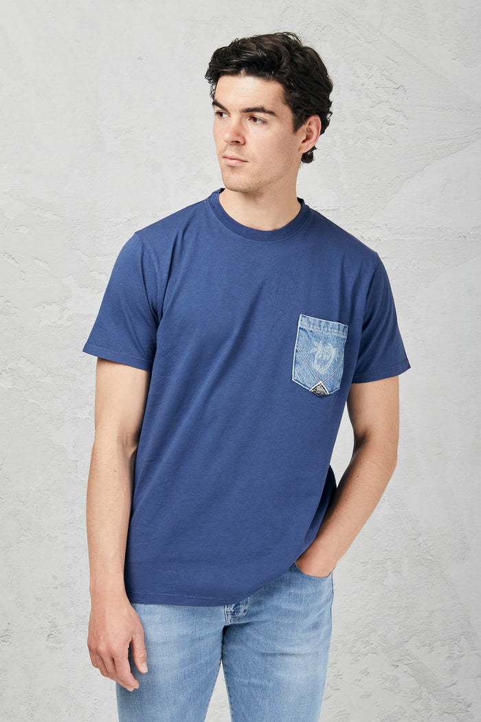 Pocket t-shirt in jersey-2