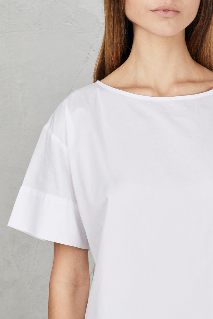 T-shirt bianco donna 3sk03a01-0 - 6