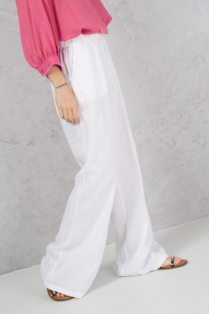 Pantalone bianco donna sn07a01-0 - 3