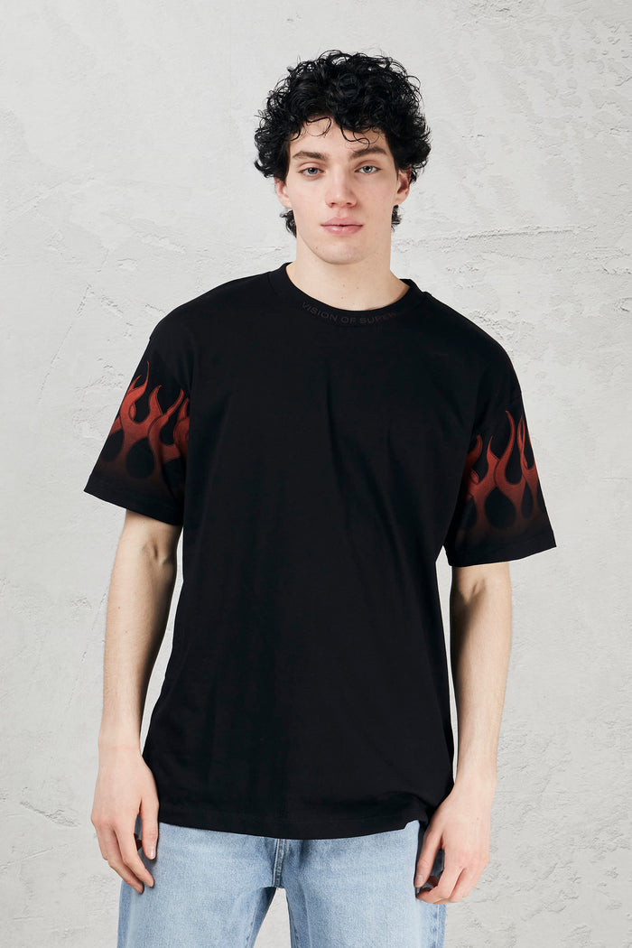 Red flames t-shirt