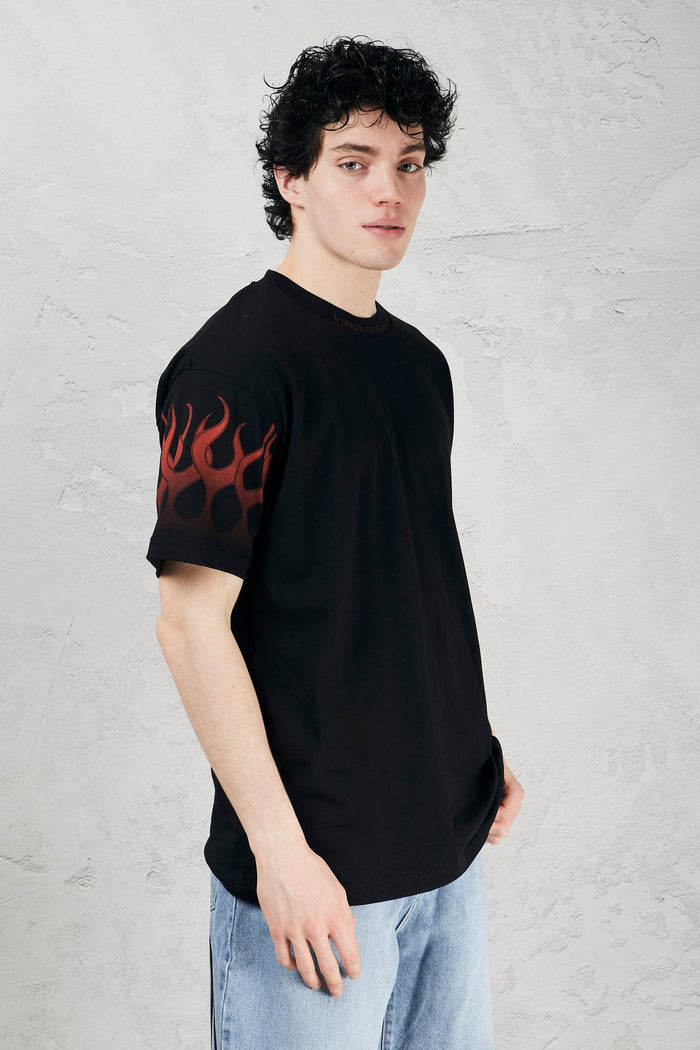 Red flames t-shirt-2