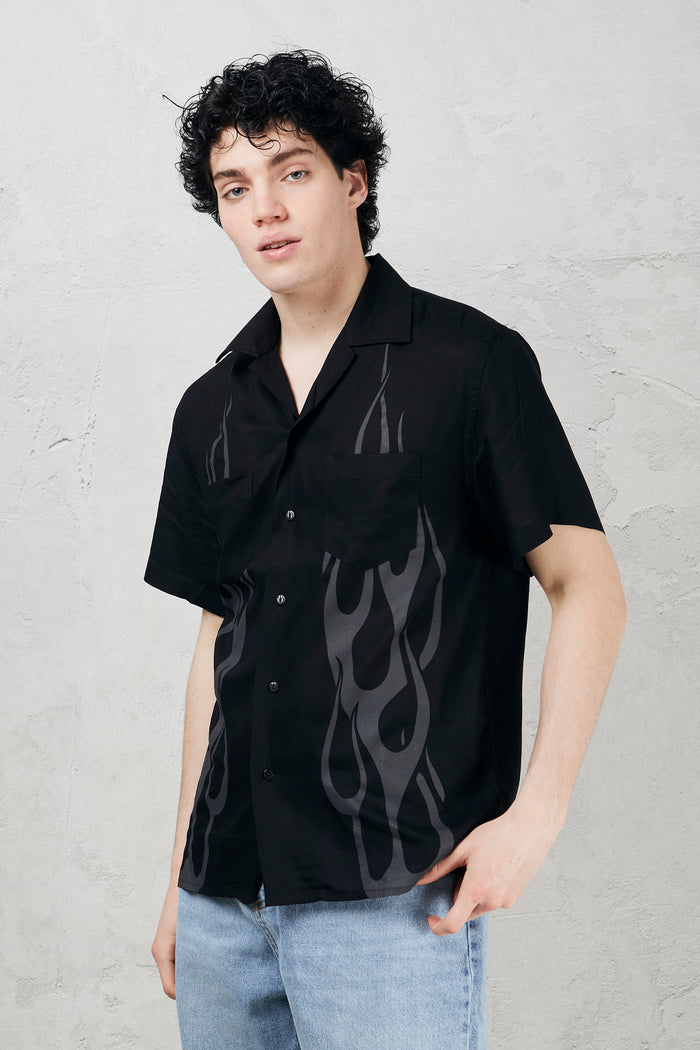 Camicia  uomo 00506black - 3