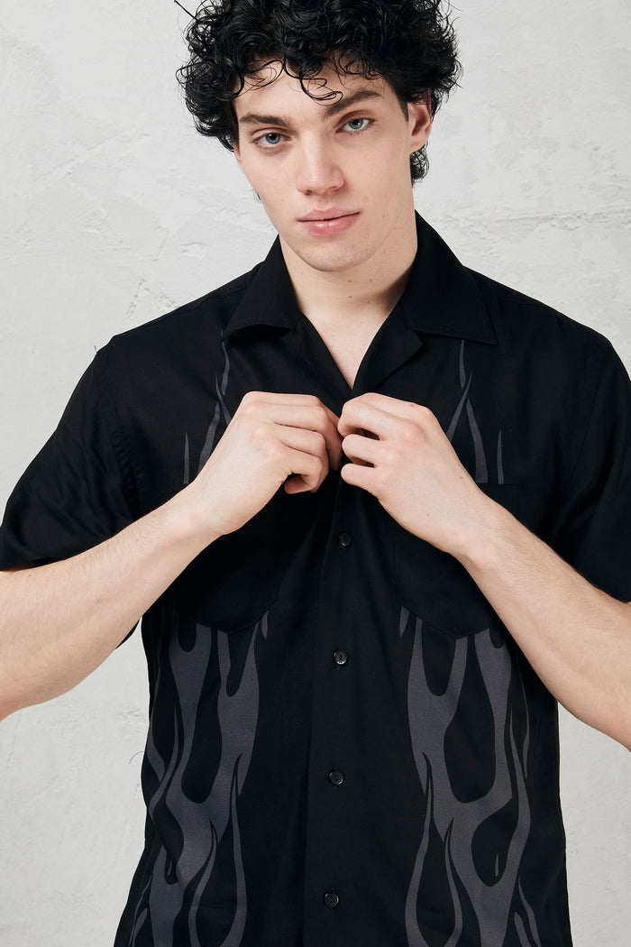 Camicia  uomo 00506black - 4