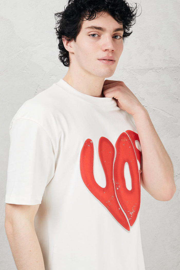 T-Shirt con stampa Puffy-2