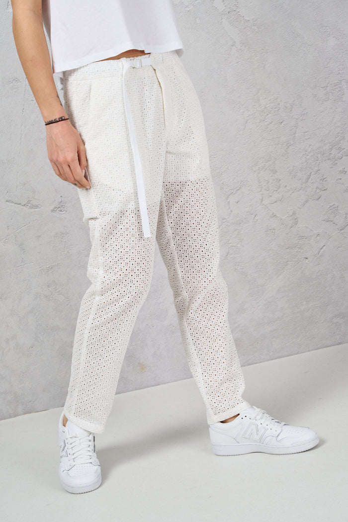 Broderie anglaise trousers-2