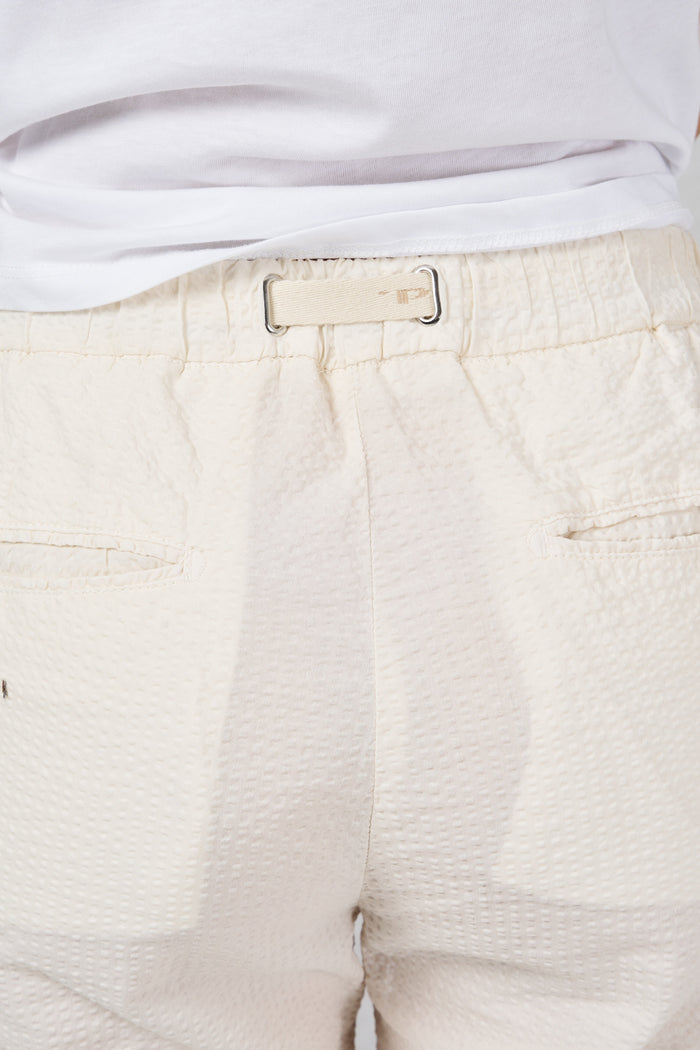Pantalone beige/bianco donna 23sd6127004 - 5