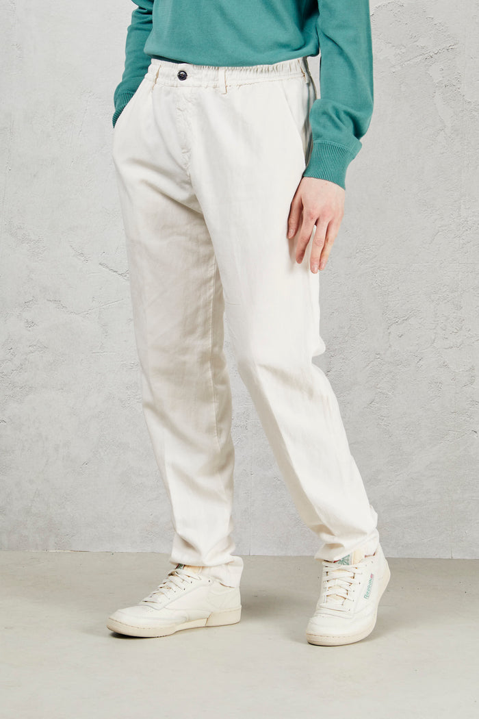 Linen trousers-2