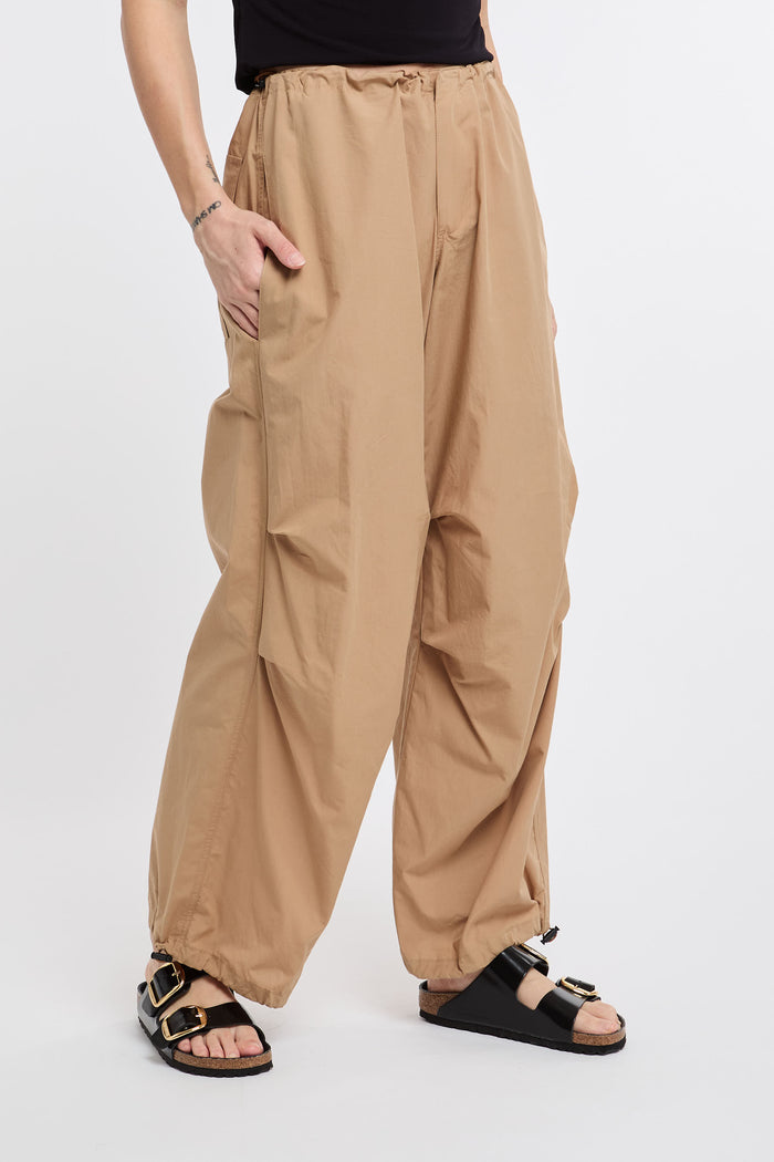 Pantalone in popeline con coulisse-2